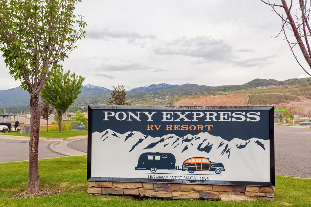 Pony Express Rv Resort North Salt Lake Eksteriør bilde
